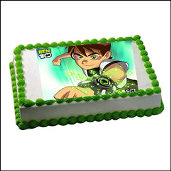 "Ben 10 - 2kgs (Photo cake) - Click here to View more details about this Product